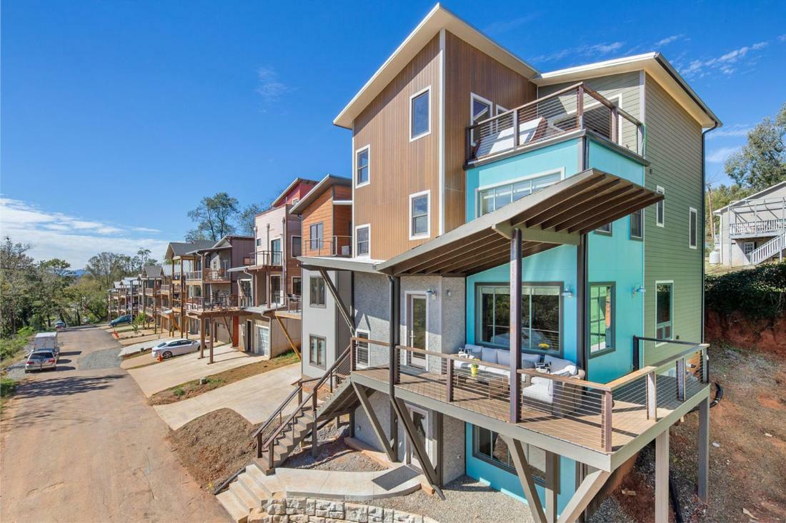 Upstream Penthouse Villa Asheville Kültér fotó